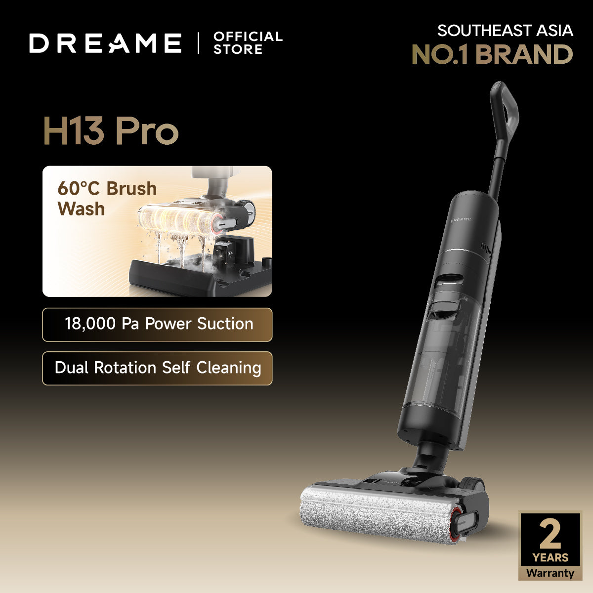 Dreame H13 Pro Cordless Wet & Dry Vacuum Cleaner