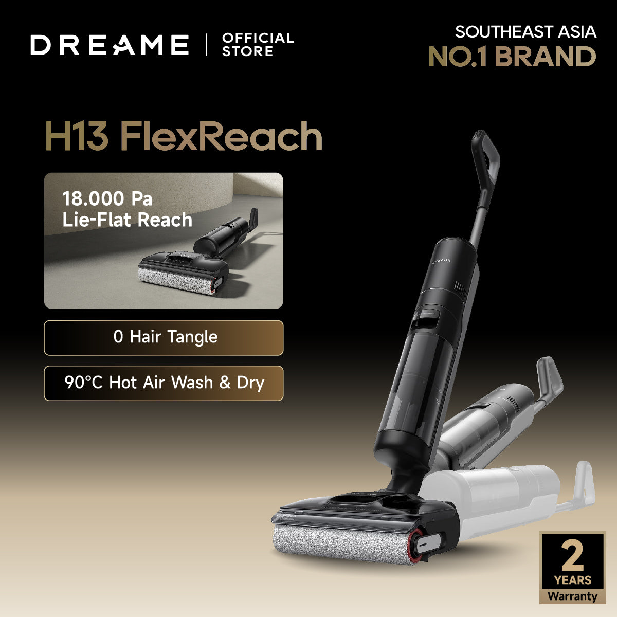 Dreame H13 Flex Reach Wet Dry Vacuum Cleaner