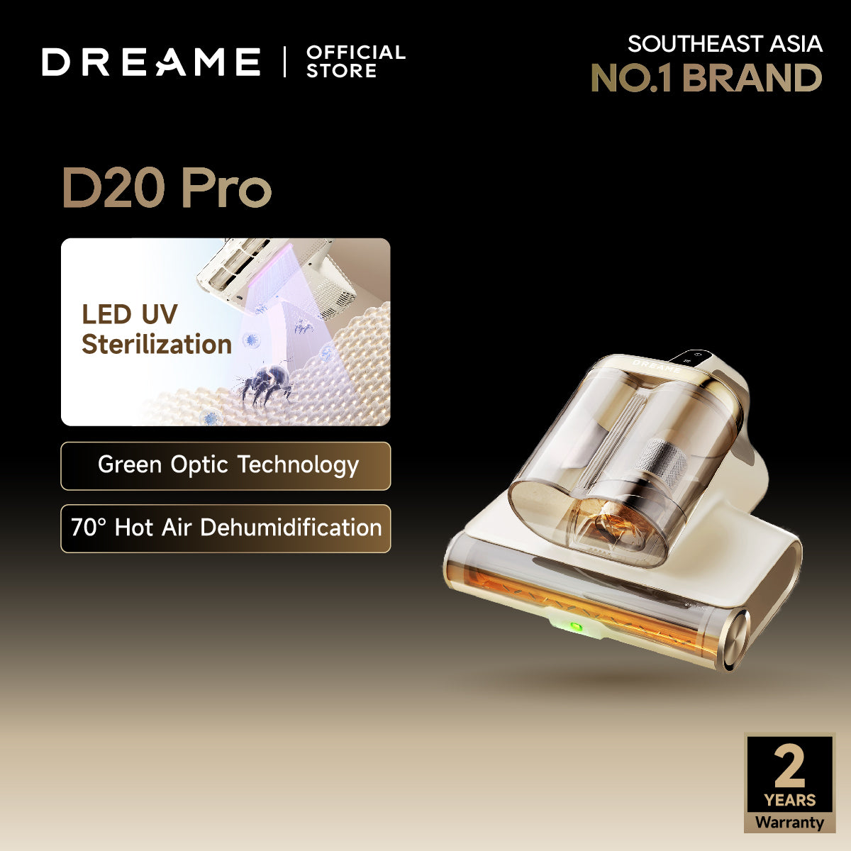 Dreame D20 Pro UV Vacuum