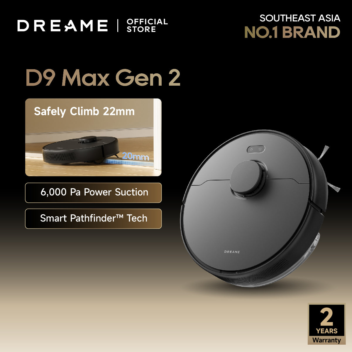Dreame D9 Max gen 2 Robot Vacuum Cleaner