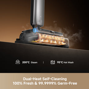 Dreame H16 Pro TriForce Steam,Foam Wash and Hot Water Wet & Dry Vacuum