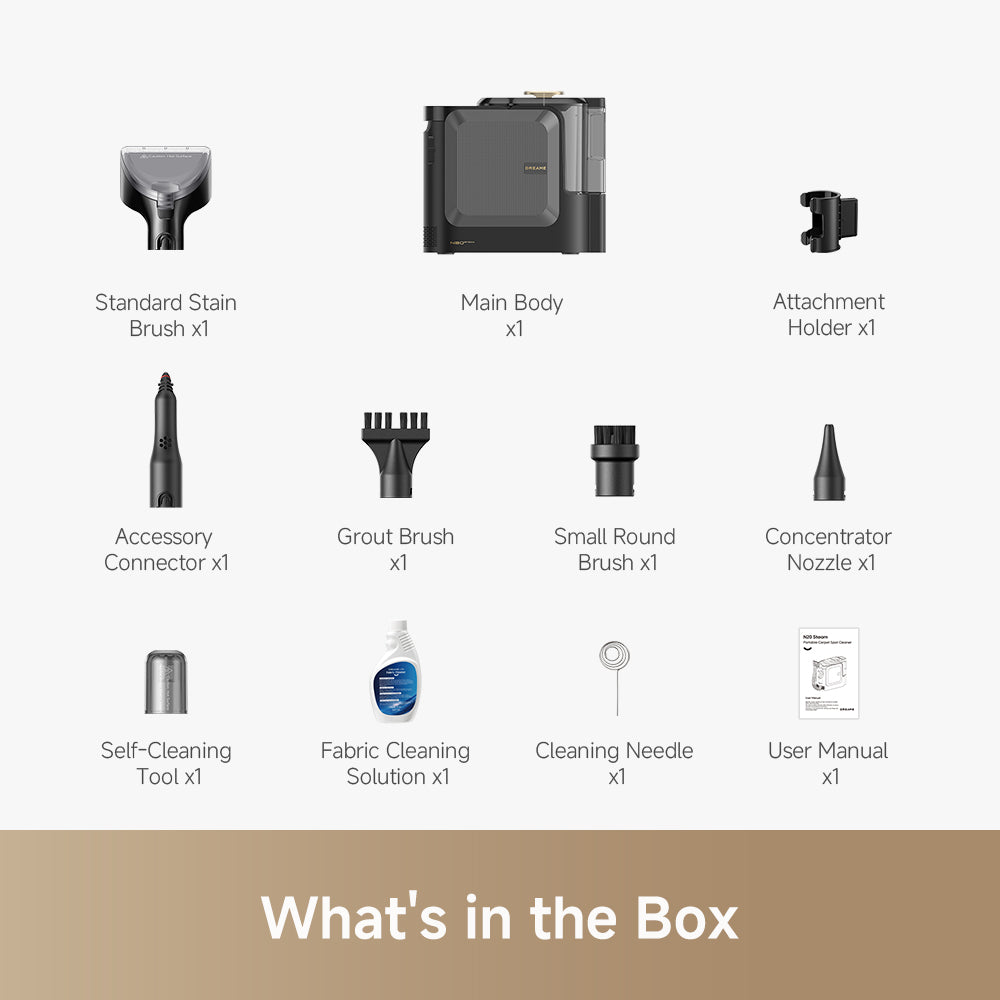 Dreame N20 Steam Portable Spot Carpet Cleaner