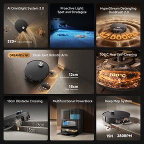 Dreame X60 Ultra Extreme Smart Robot Vacuum Cleaner