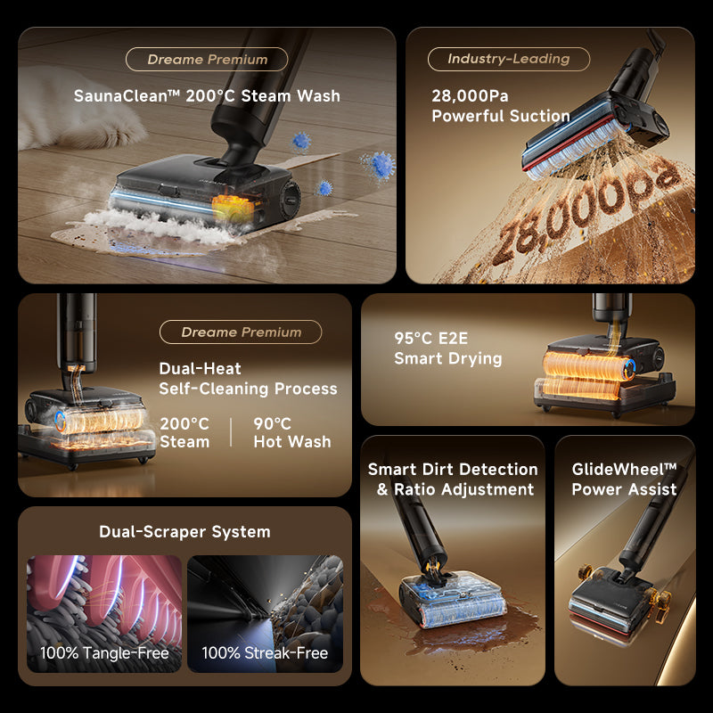 Dreame H16 Steam Wet & Dry Vacuum