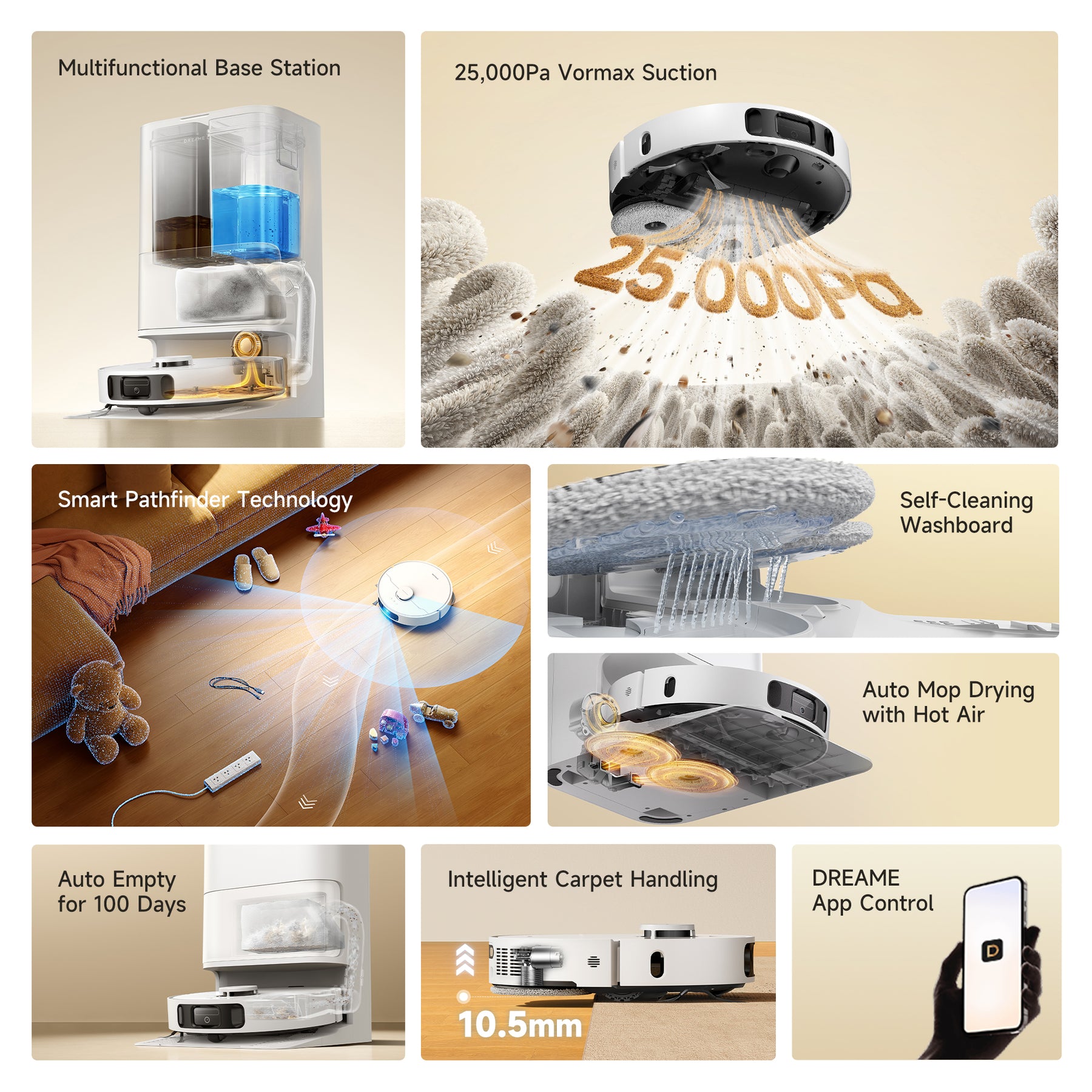 Dreame D30 Ultra CE Smart Robot Vacuum Cleaner