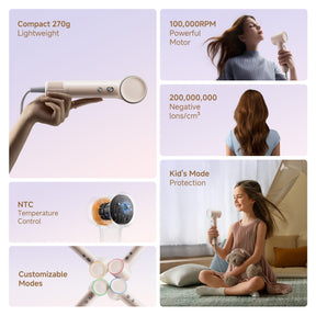 Dreame Mini High-Speed Hairdryer