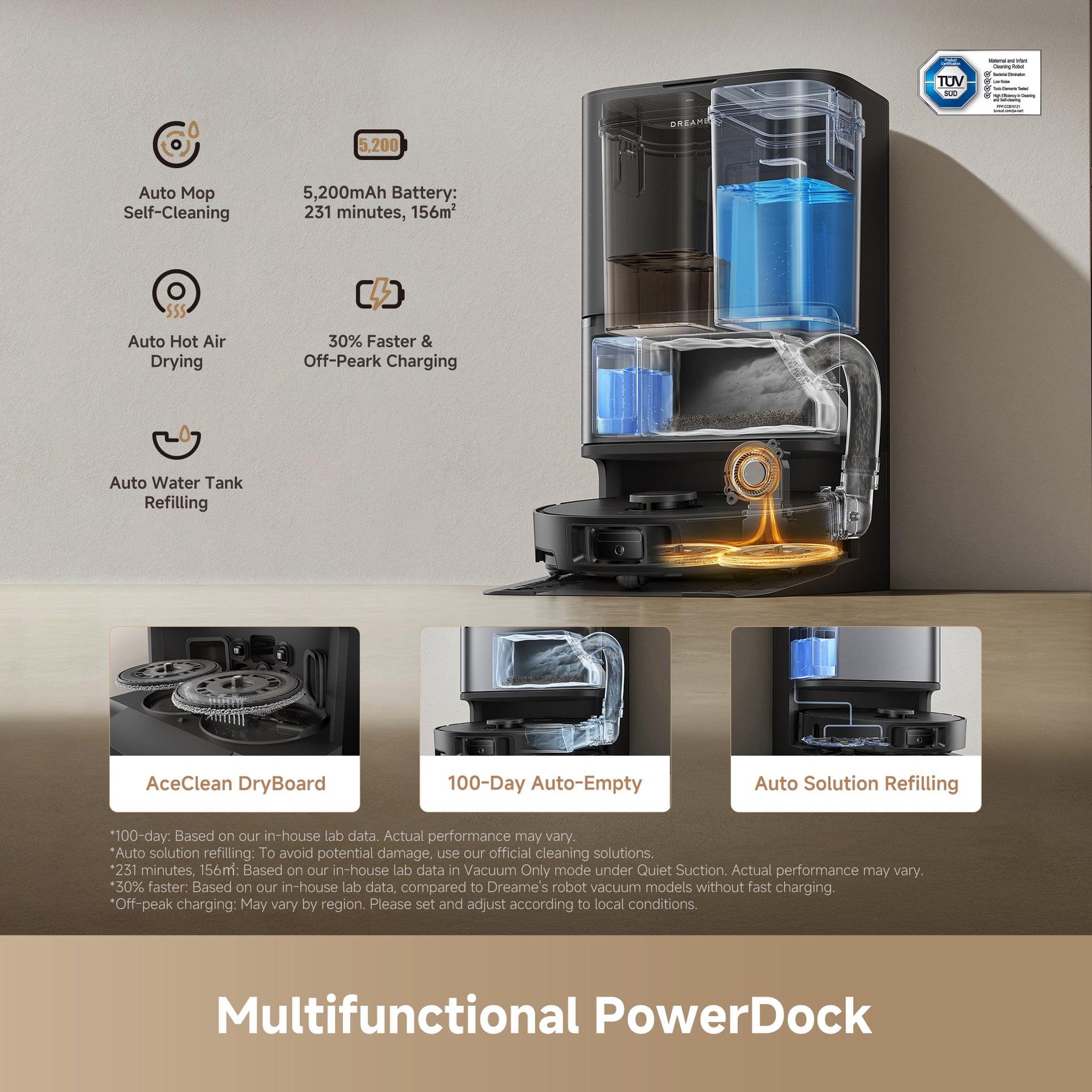 Dreame l10s Ultra gen 3 Smart Robot Vacuum Cleaner