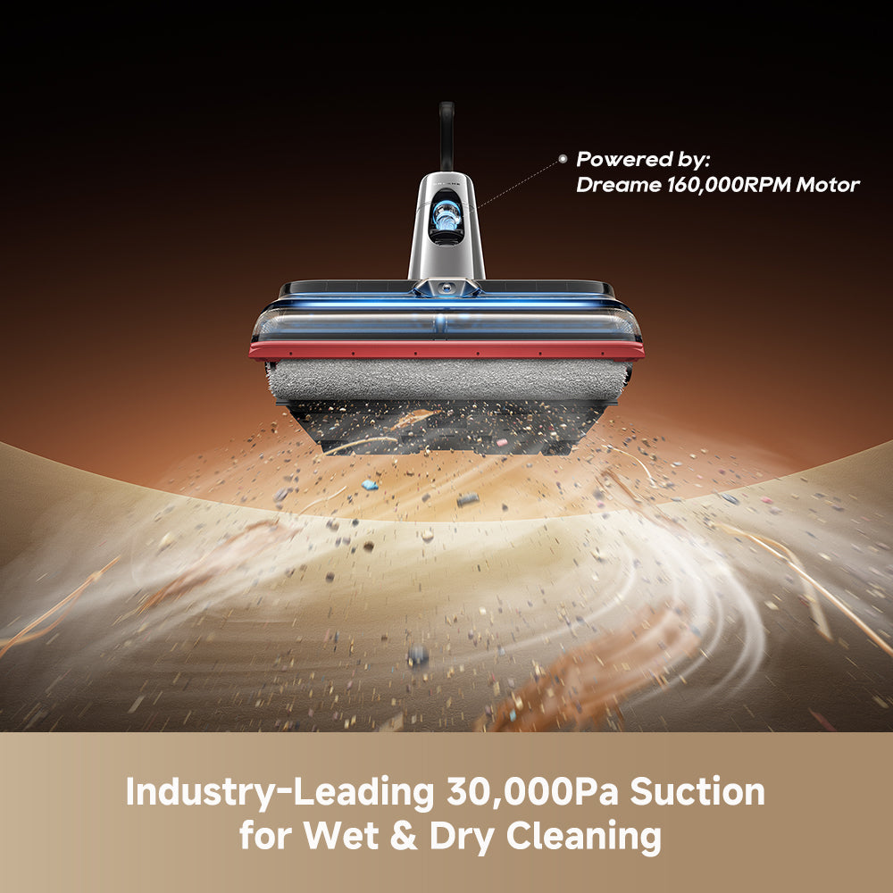 Dreame H16 Pro TriForce Steam,Foam Wash and Hot Water Wet & Dry Vacuum