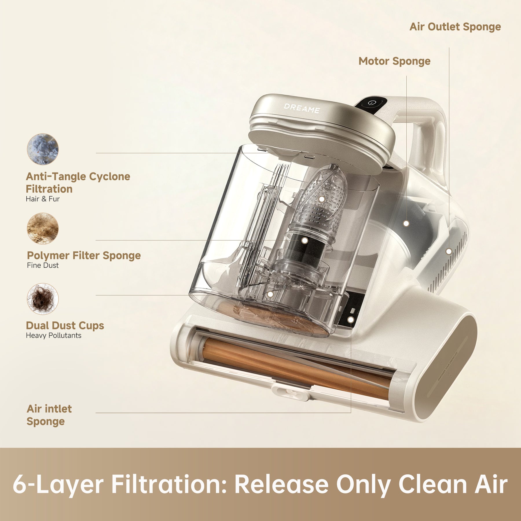 Dreame D20 Aura UV Vacuum