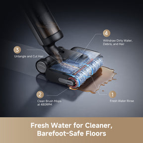 Dreame H12GT Cordless Wet & Dry Vacuum Cleaner