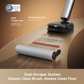 Dreame H16 Pro TriForce Steam,Foam Wash and Hot Water Wet & Dry Vacuum