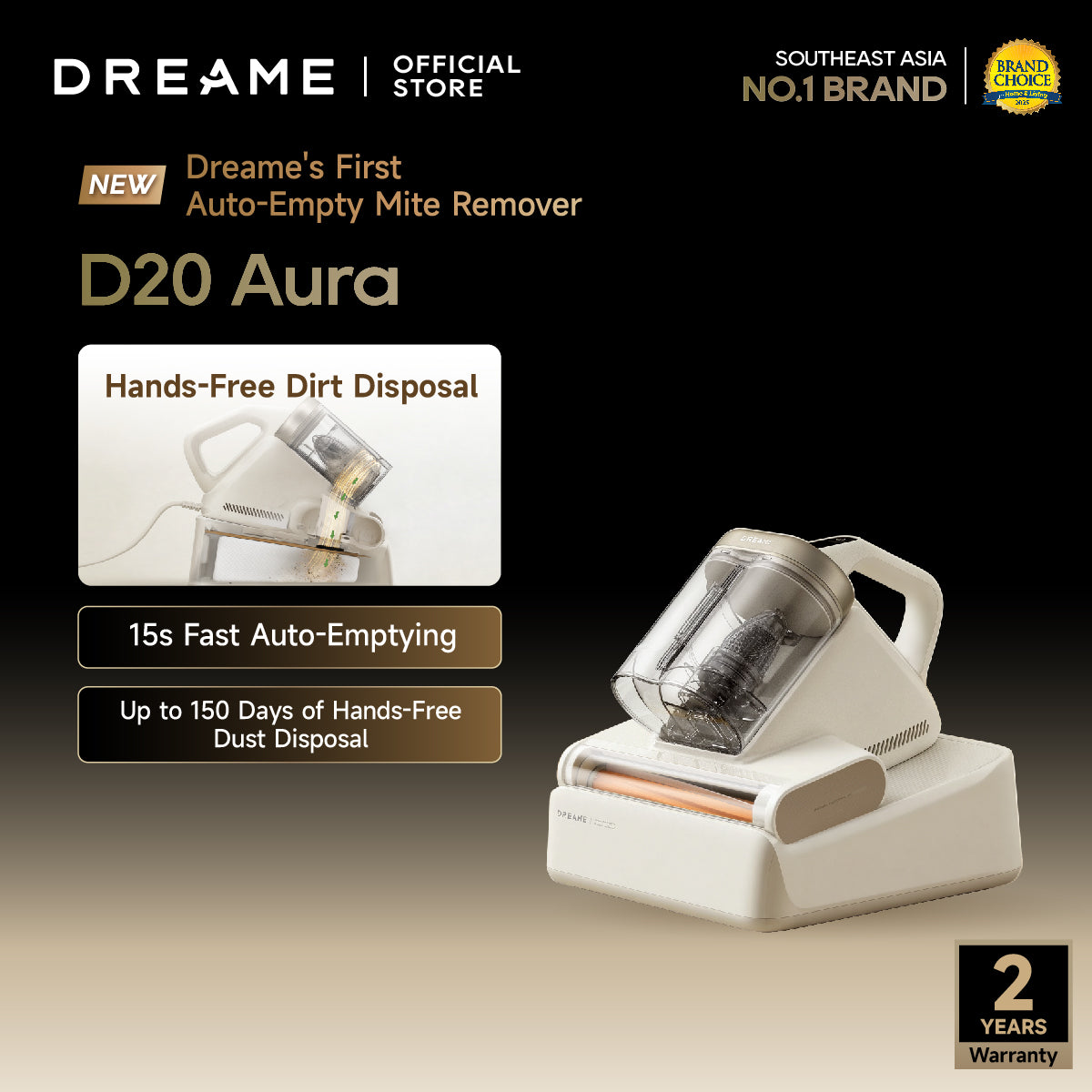 Dreame D20 Aura UV Vacuum