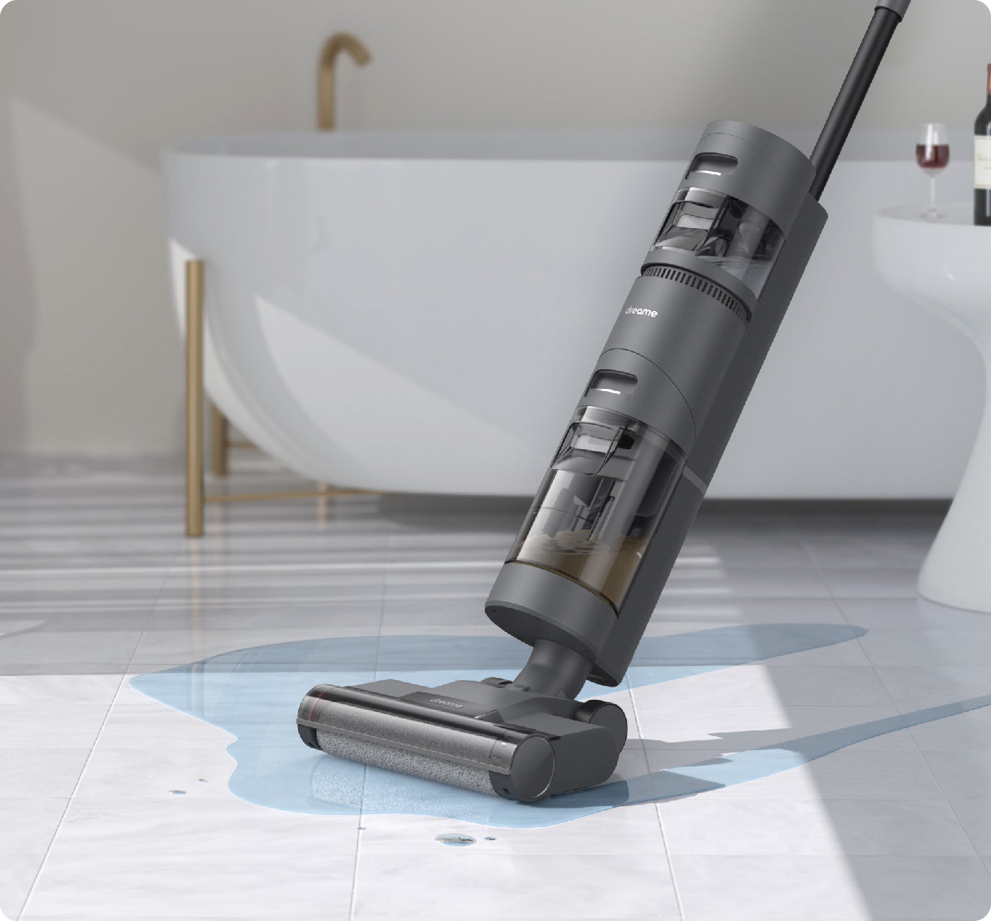 e-Tax  27.25% OFF on DREAME Gray Dreame H12 Pro Cordless Wet Dry Vacuum  Cleaner