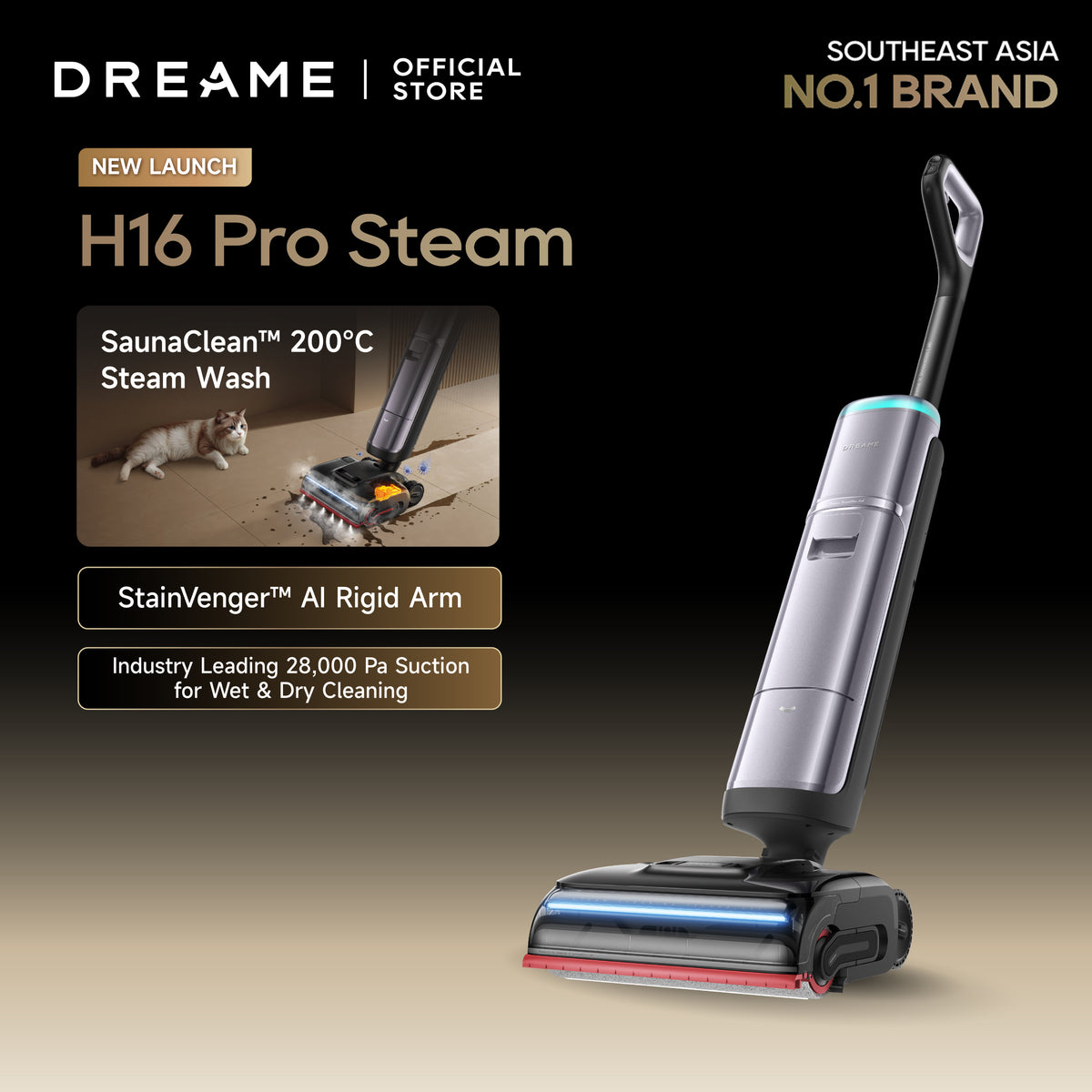 Dreame H16 Pro Steam Wet & Dry Vacuum