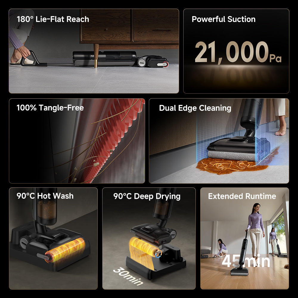 Dreame H12s Flex Reach Wet Dry Vacuum Cleaner