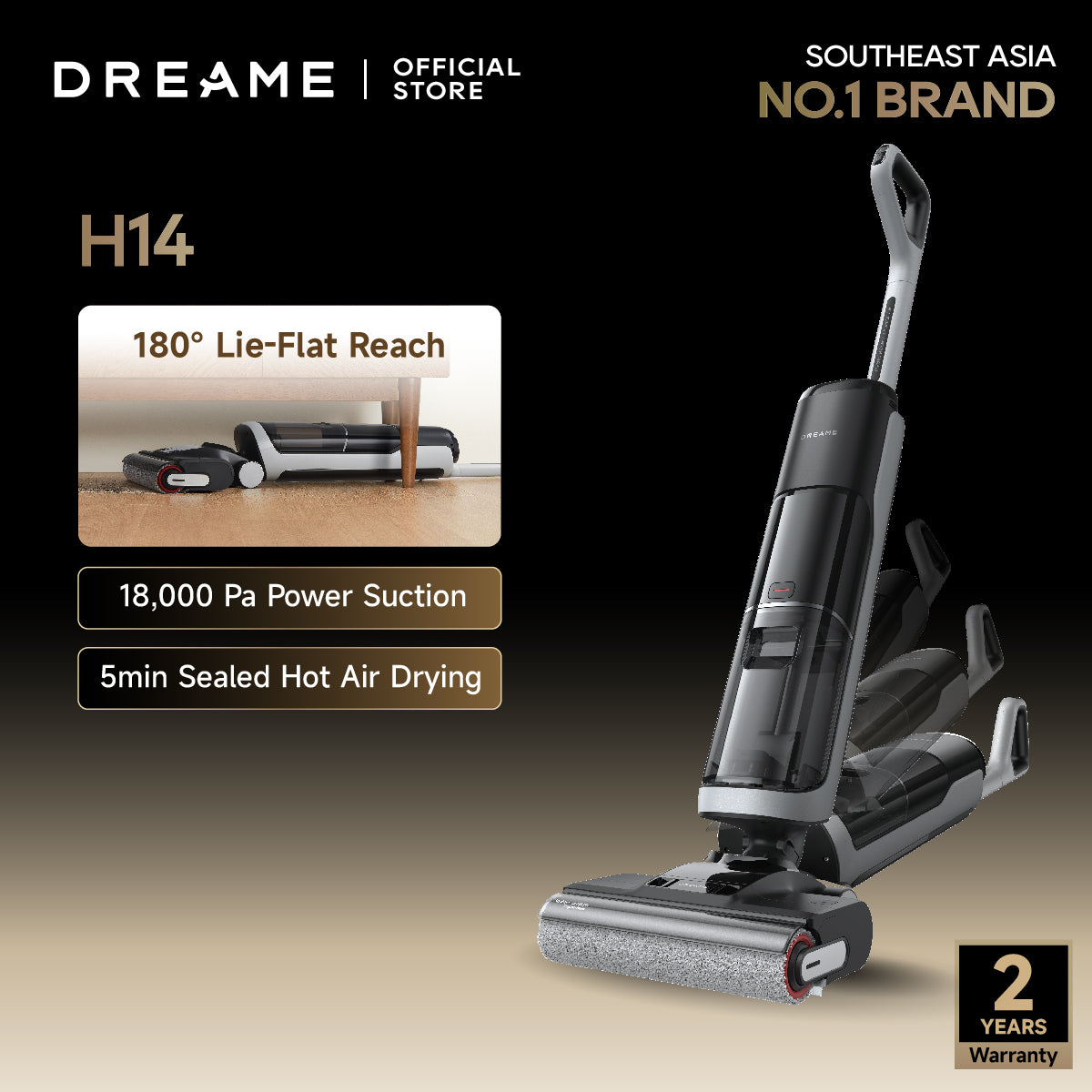 Dreame H14 Wet Dry Vacuum Cleaner