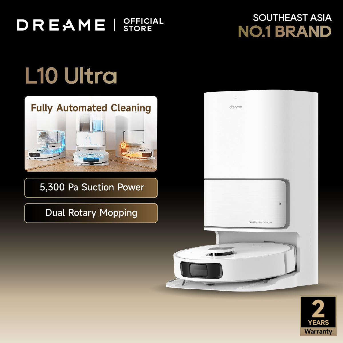 Dreame L10 Ultra Smart Robot Vacuum Cleaner
