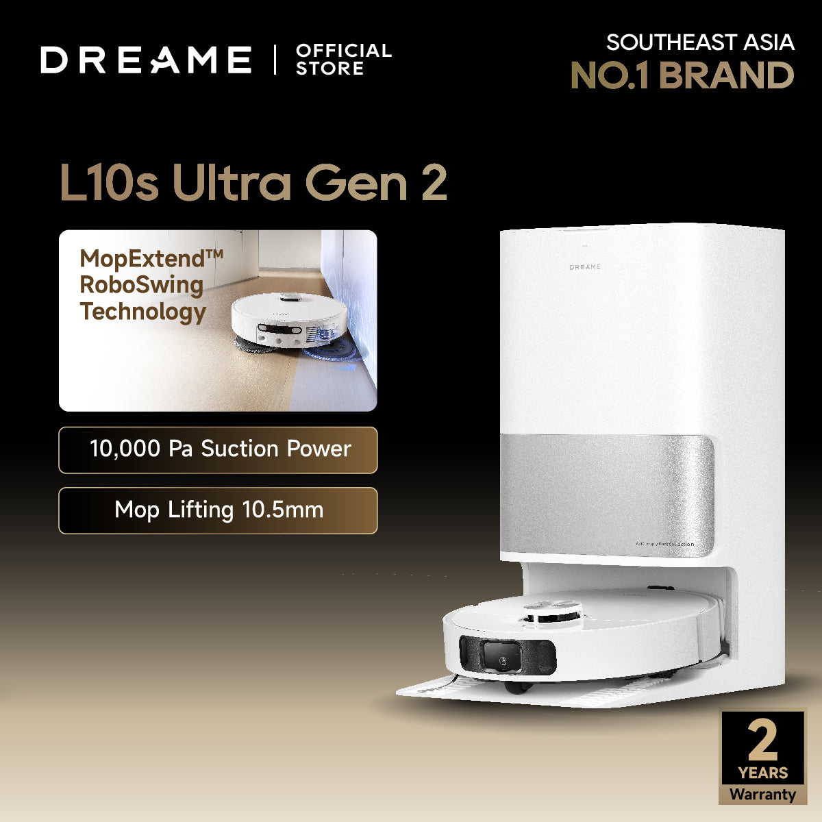 Dreame L10S Ultra gen 2 Smart Robot Vacuum Cleaner