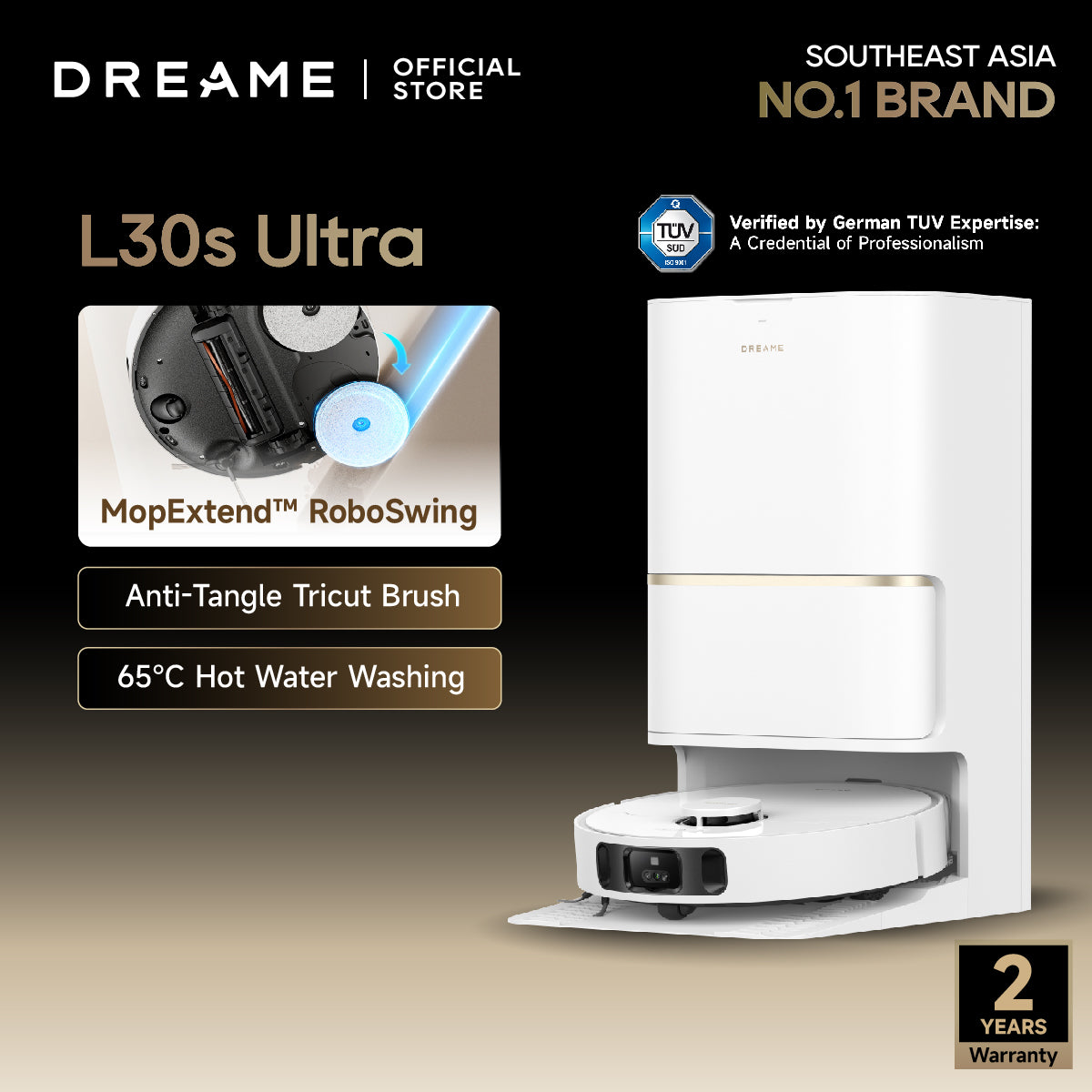 Dreame L30S Ultra Robot Vacuum Cleaner