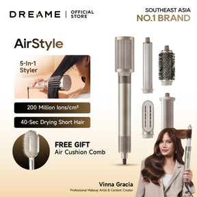 Dreame Air Style 5 in 1 Hair Dryer Hair Stylus Multi Styler