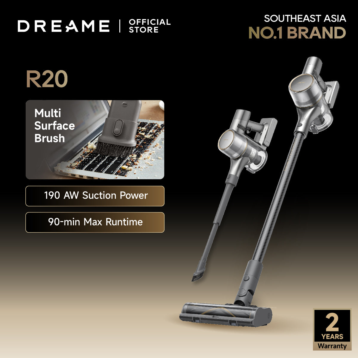 Dreame R20 Cordless Vacuum Cleaner