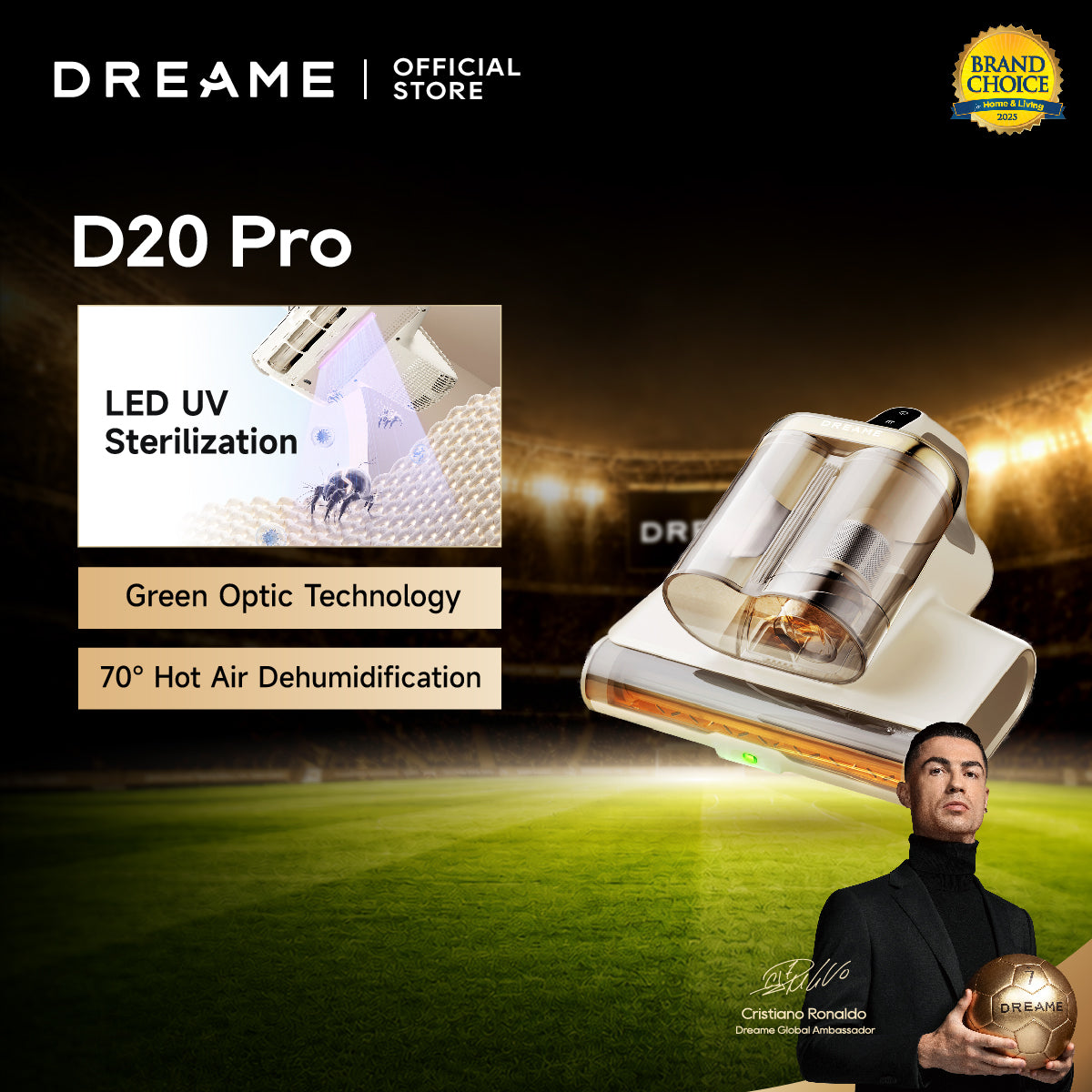 Dreame D20 Pro UV Vacuum