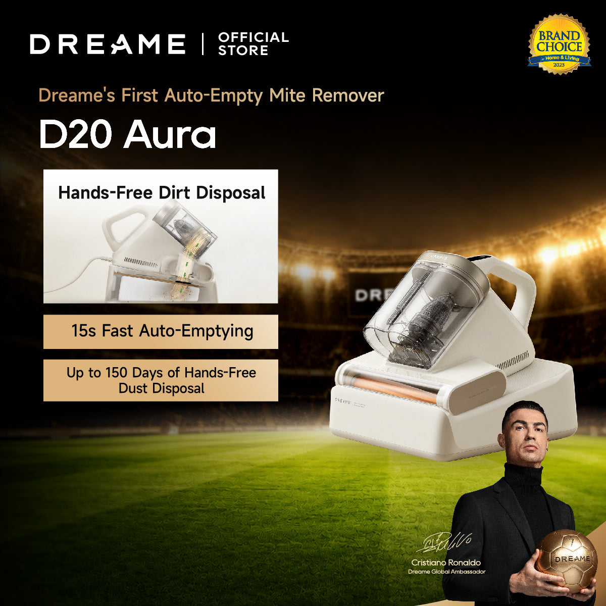 Dreame D20 Aura UV Vacuum