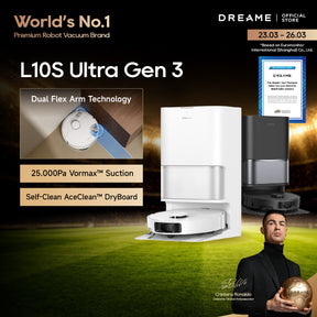 Dreame l10s Ultra gen 3 Smart Robot Vacuum Cleaner