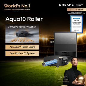 Dreame Aqua 10 roller Smart Robot Vacuum Cleaner