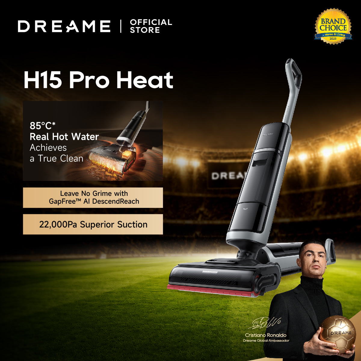 Dreame H15 Pro Heat Wet And Dry Vacuum