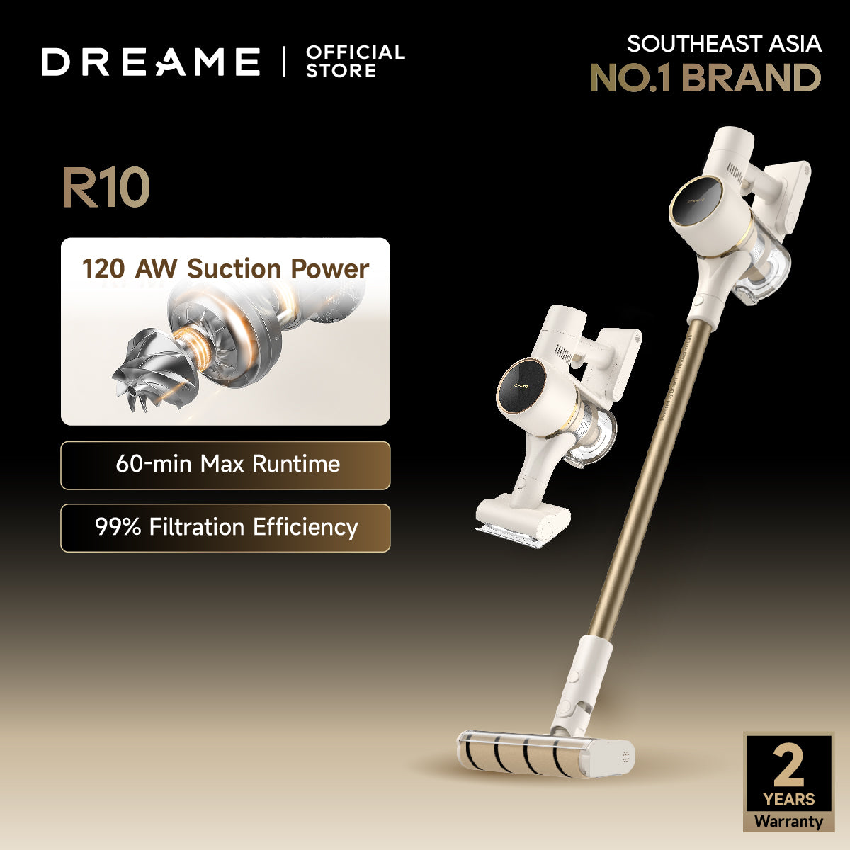 Dreame R10 Cordless Vacuum Cleaner