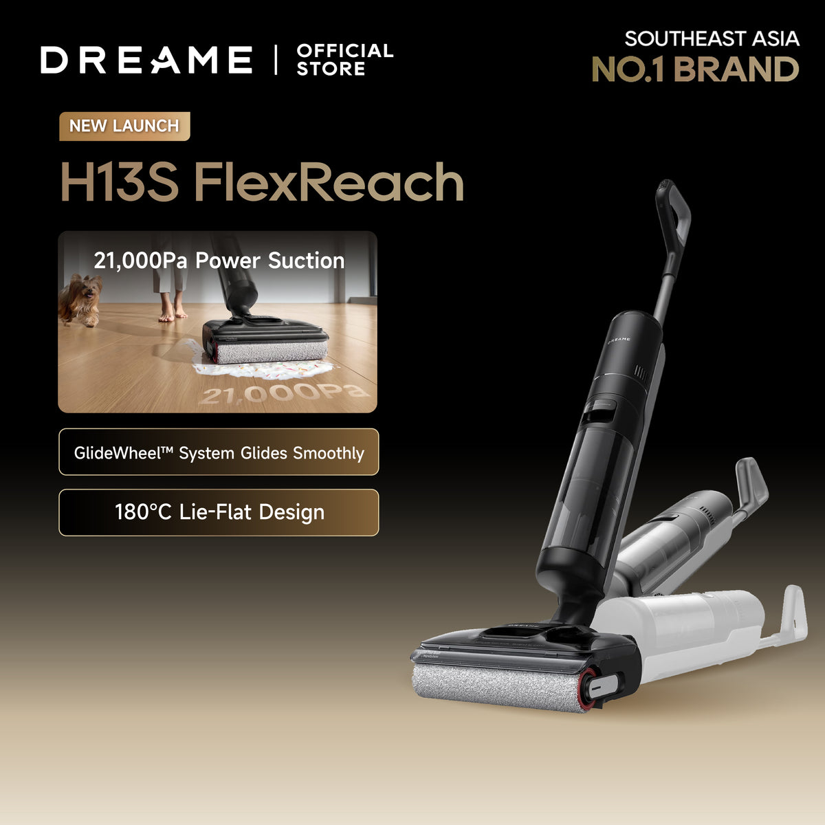 Dreame H13S Flex Reach Wet Dry Vacuum Cleaner