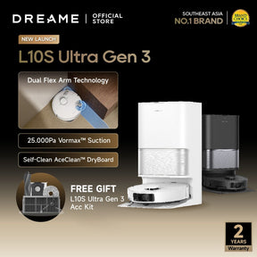 Dreame l10s Ultra gen 3 Smart Robot Vacuum Cleaner